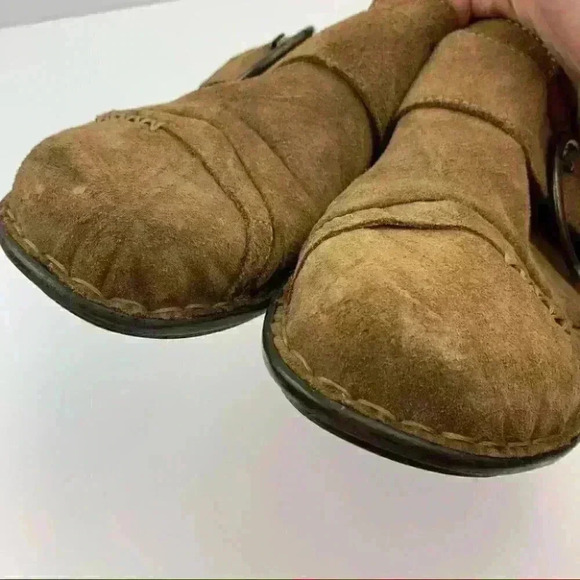 Josef Seibel flats 41 10-10.5 brown suede mules - Picture 10 of 14